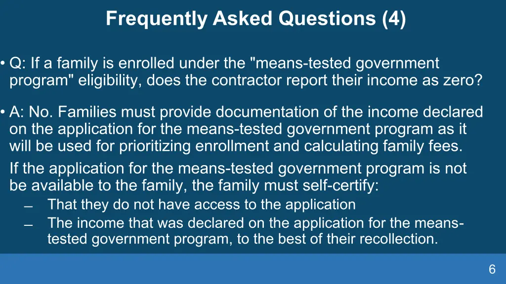 frequently asked questions 4