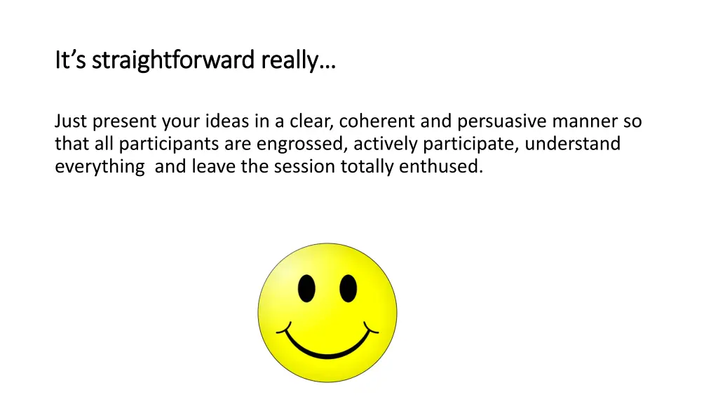 it s straightforward really it s straightforward