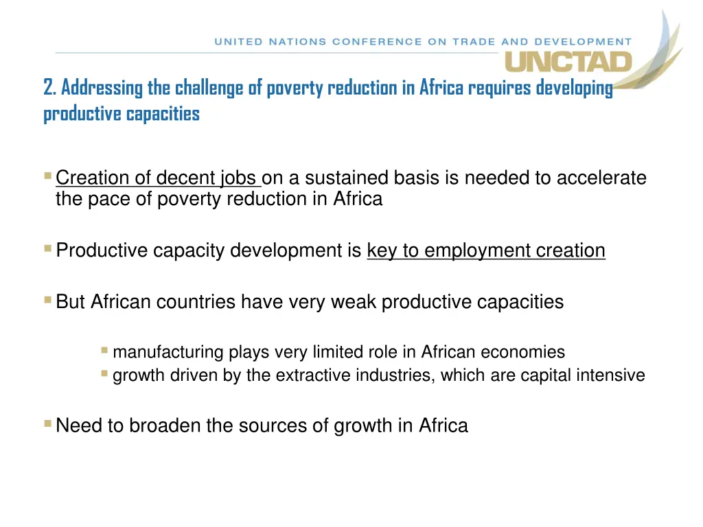 2 addressing the challenge of poverty reduction