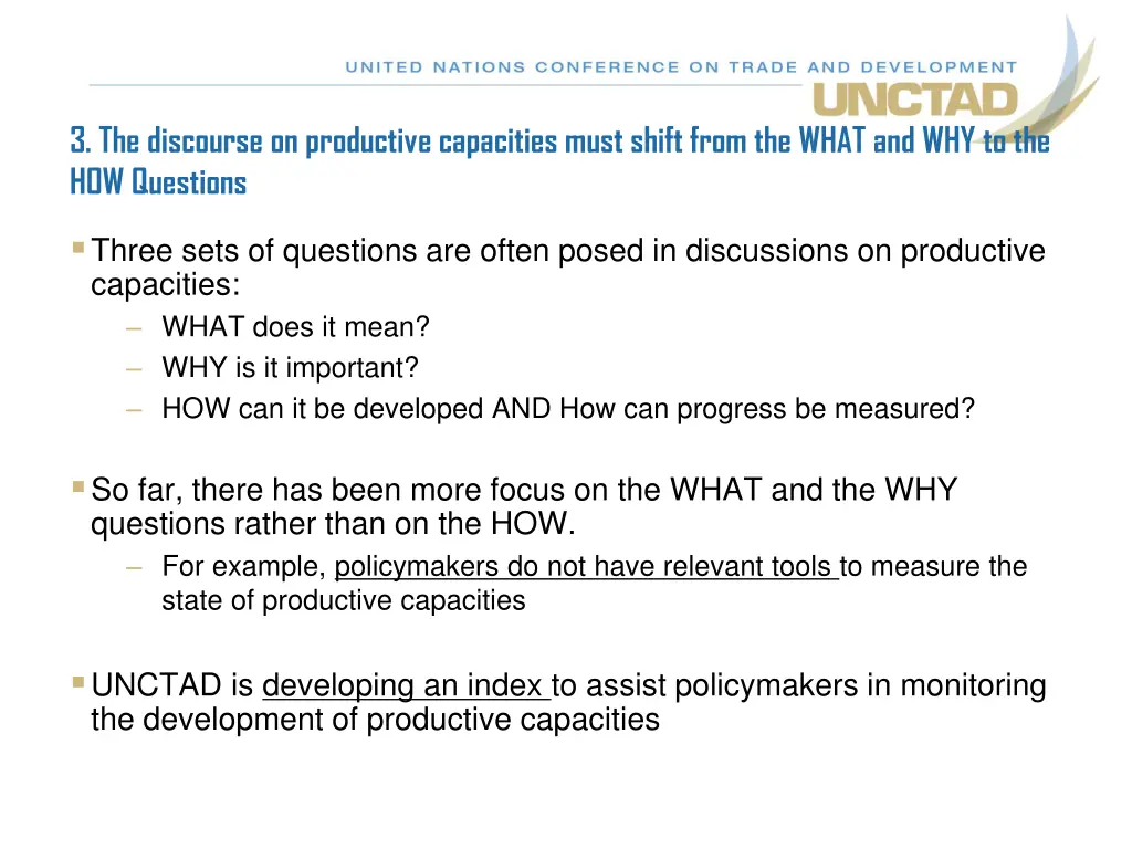 3 the discourse on productive capacities must