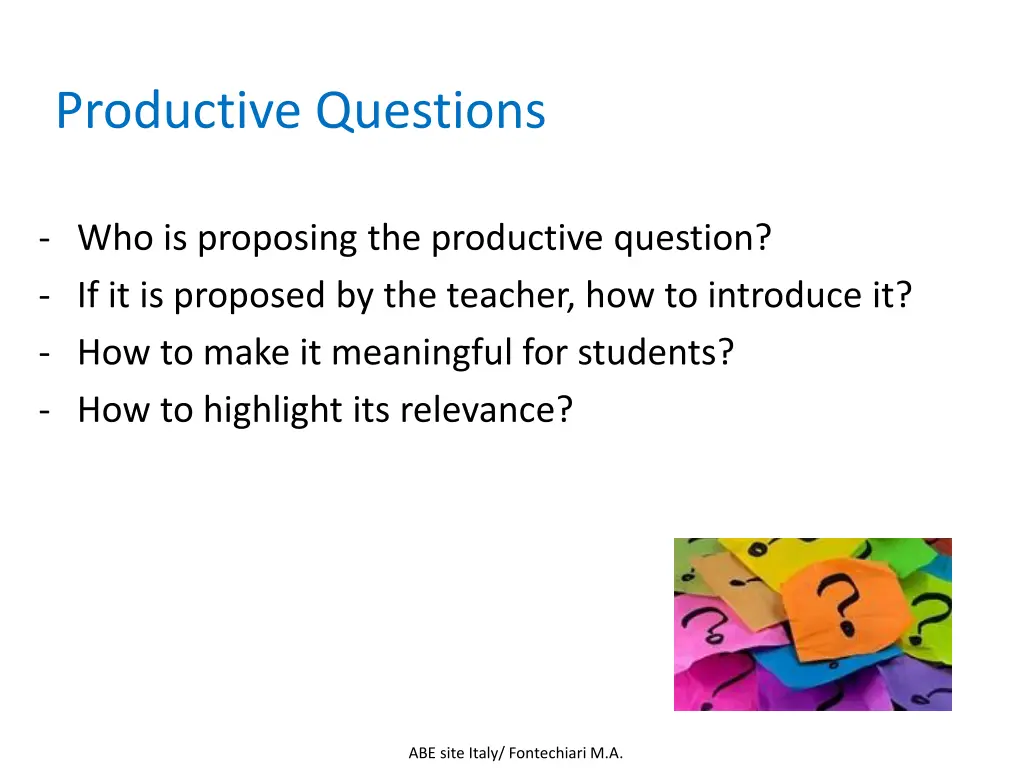 productive questions 1