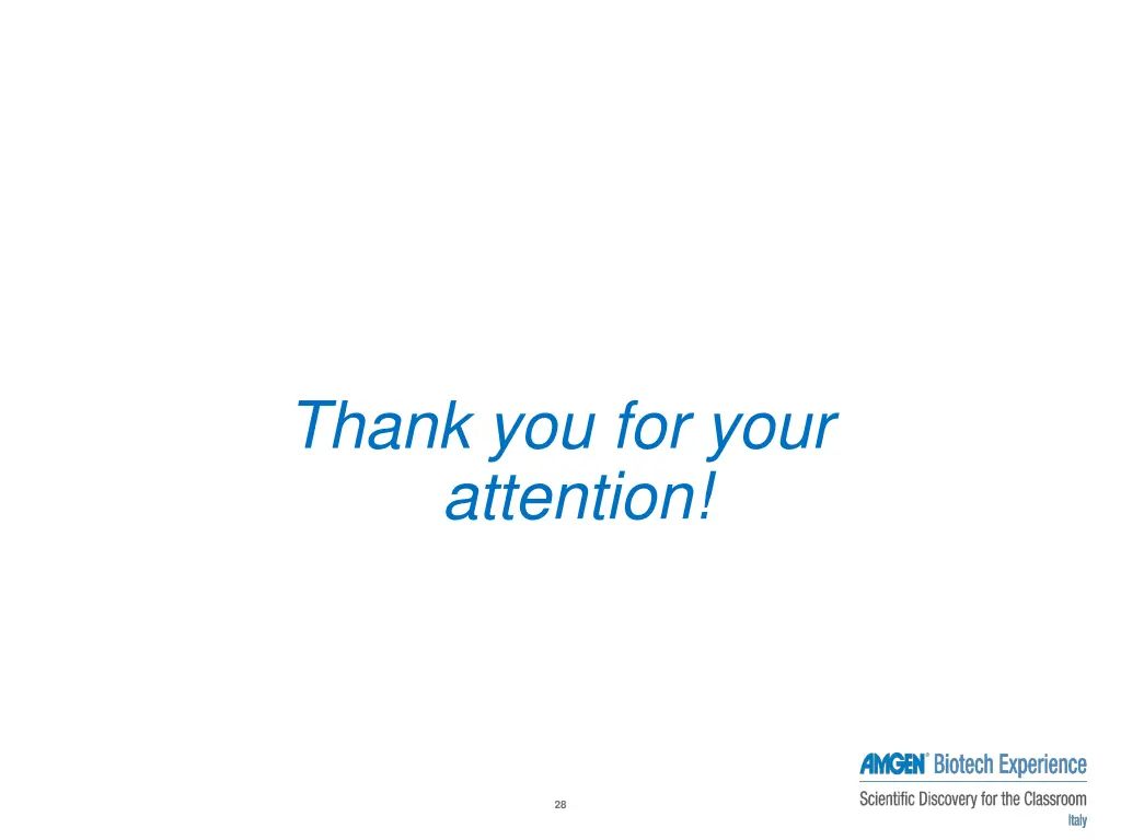 thank you for your attention