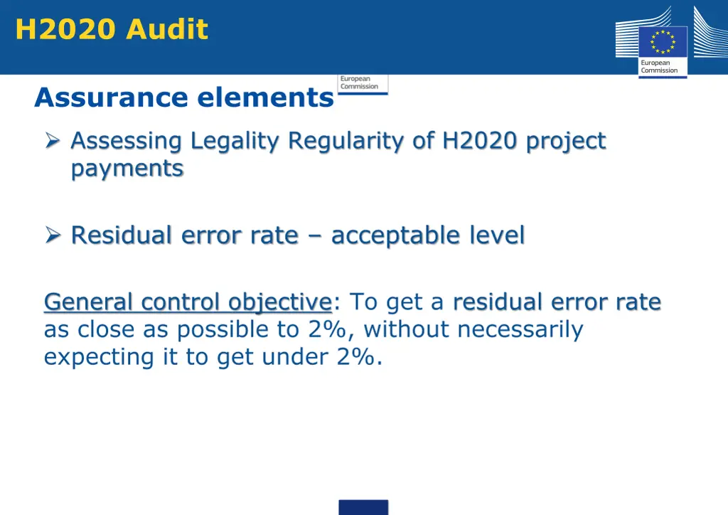 h2020 audit