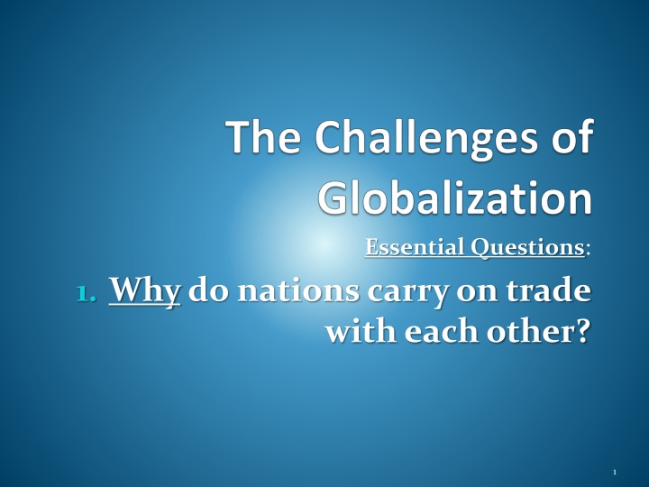 essential questions