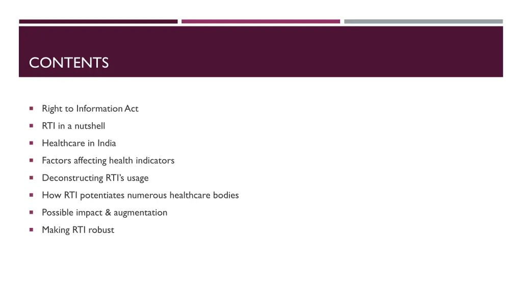 contents