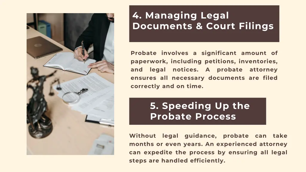 4 managing legal documents court filings