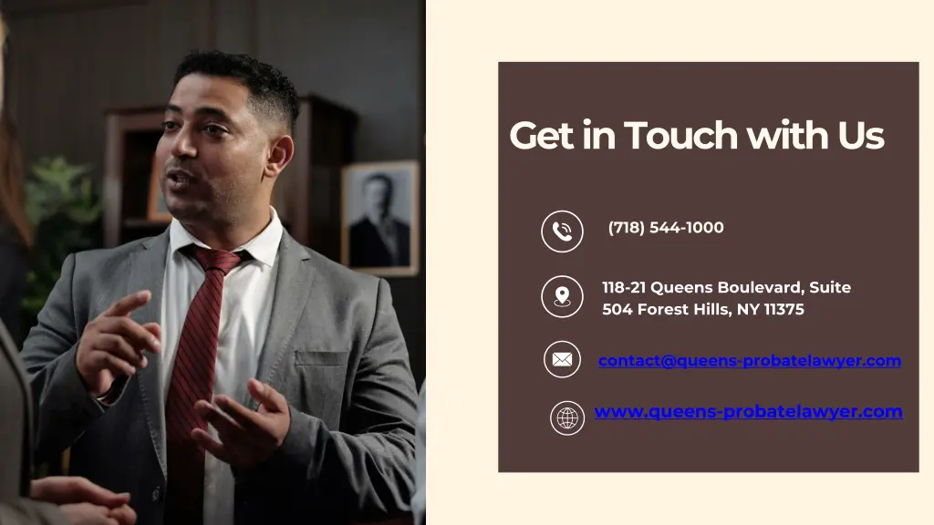 get in touch with us