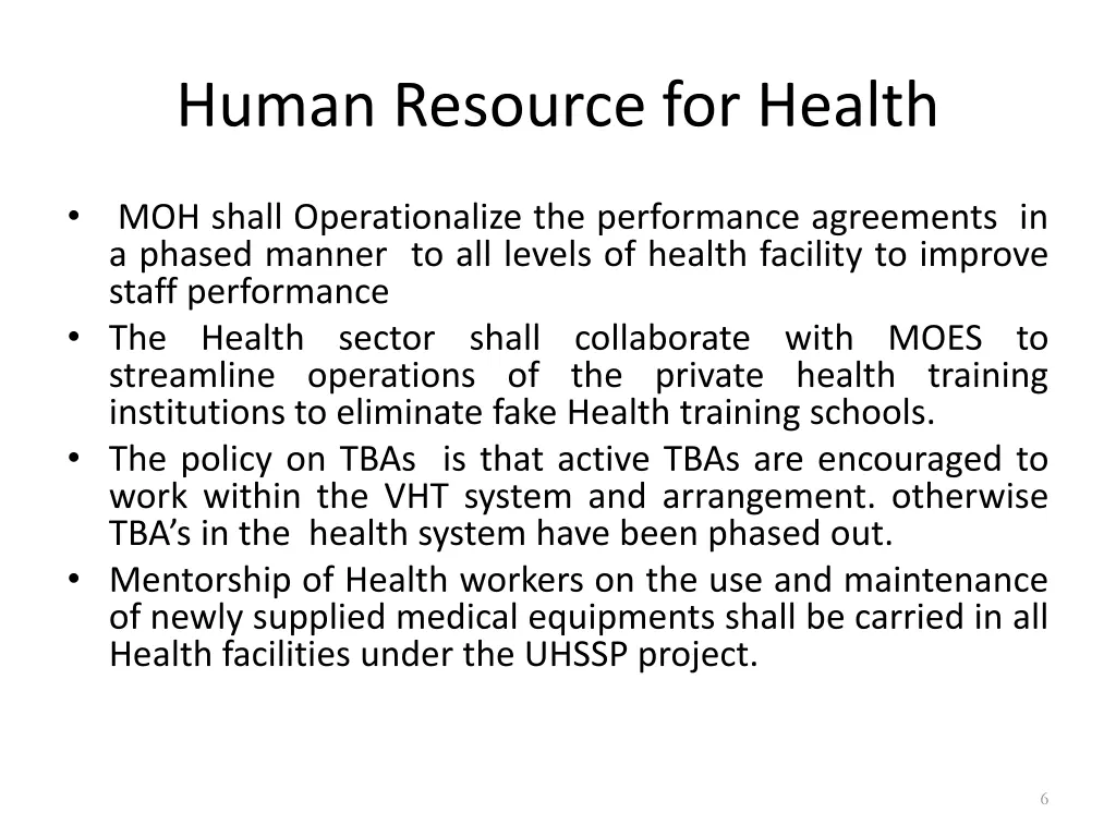 human resource for health 1
