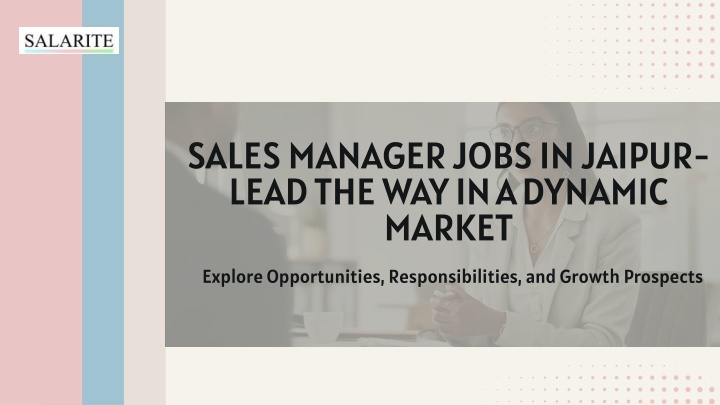 sales manager jobs in jaipur lead