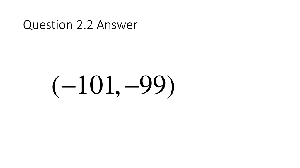 question 2 2 answer