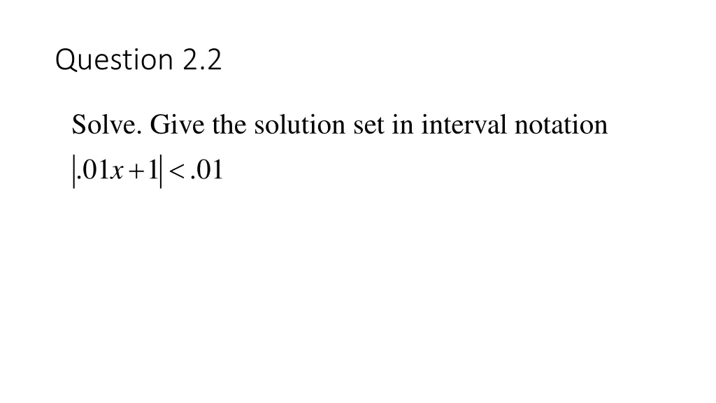 question 2 2