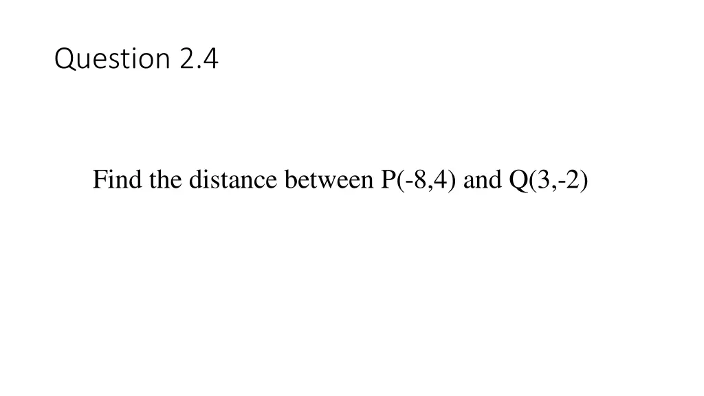 question 2 4