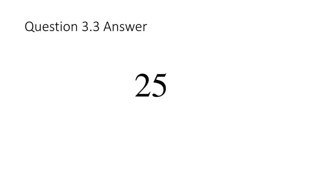 question 3 3 answer