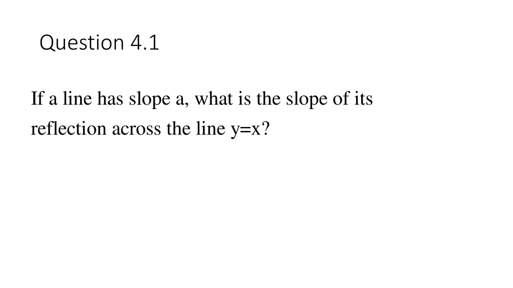 question 4 1