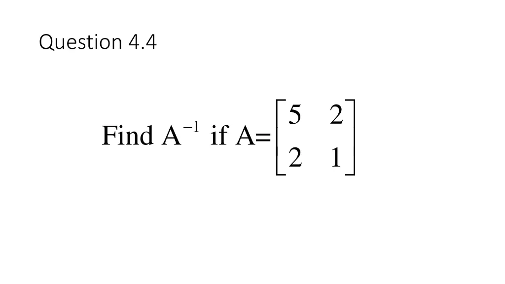 question 4 4