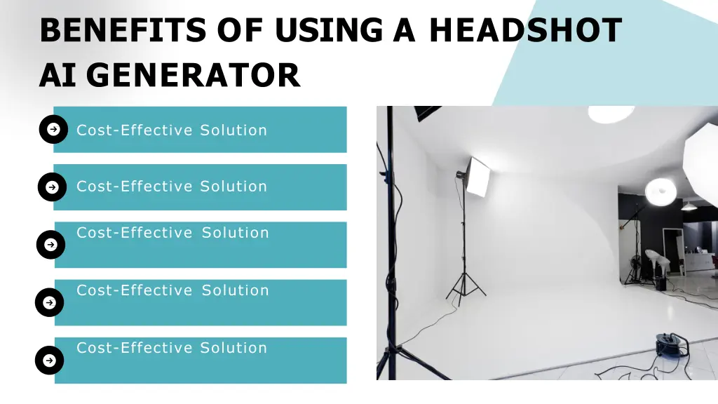 benefits of using a headshot ai generator