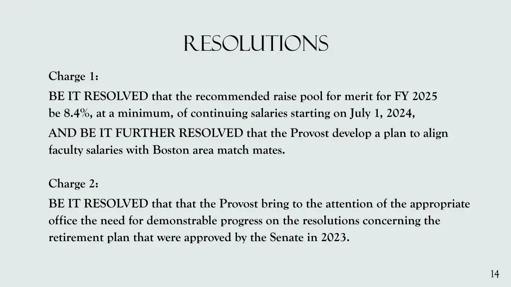 resolutions