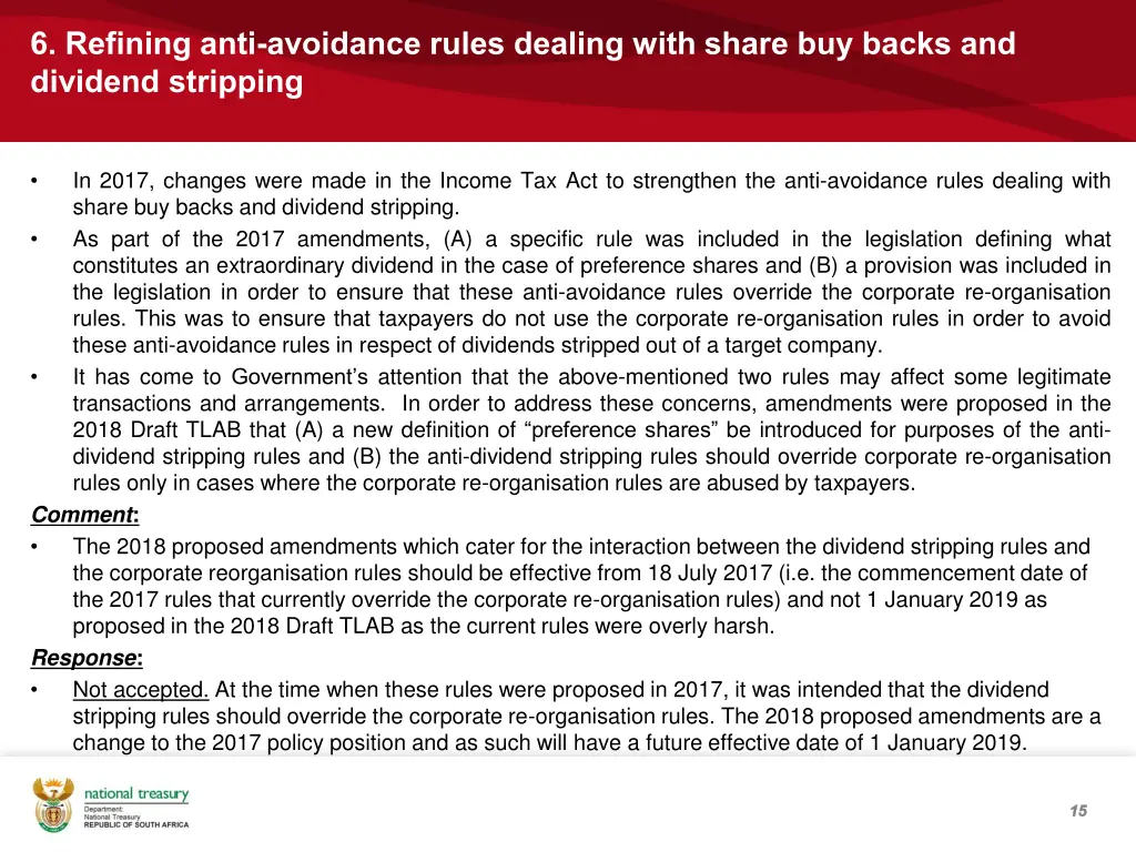 6 refining anti avoidance rules dealing with