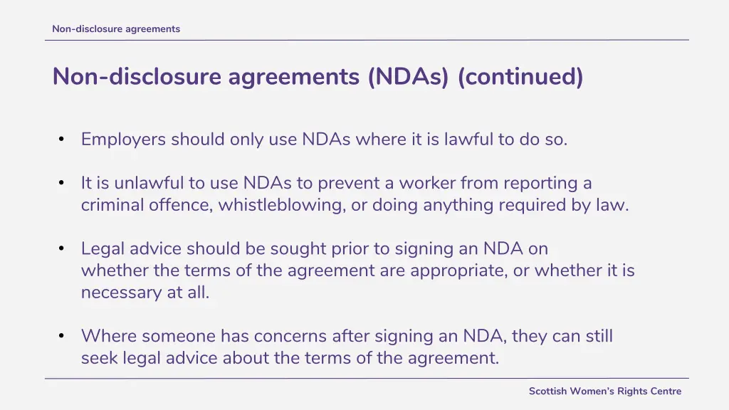 non disclosure agreements 1