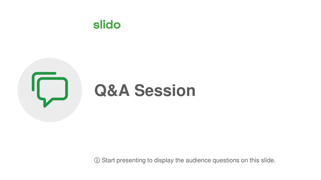 q a session