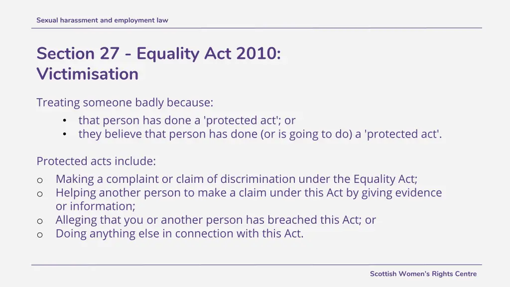 sexual harassment and employment law 4