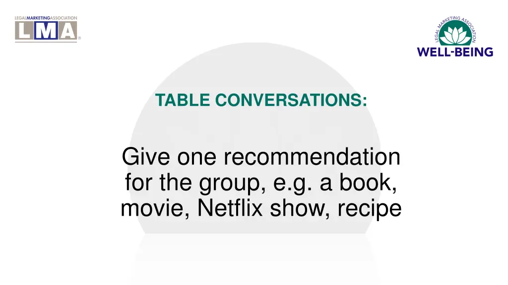 table conversations 5