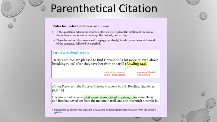 parenthetical citation