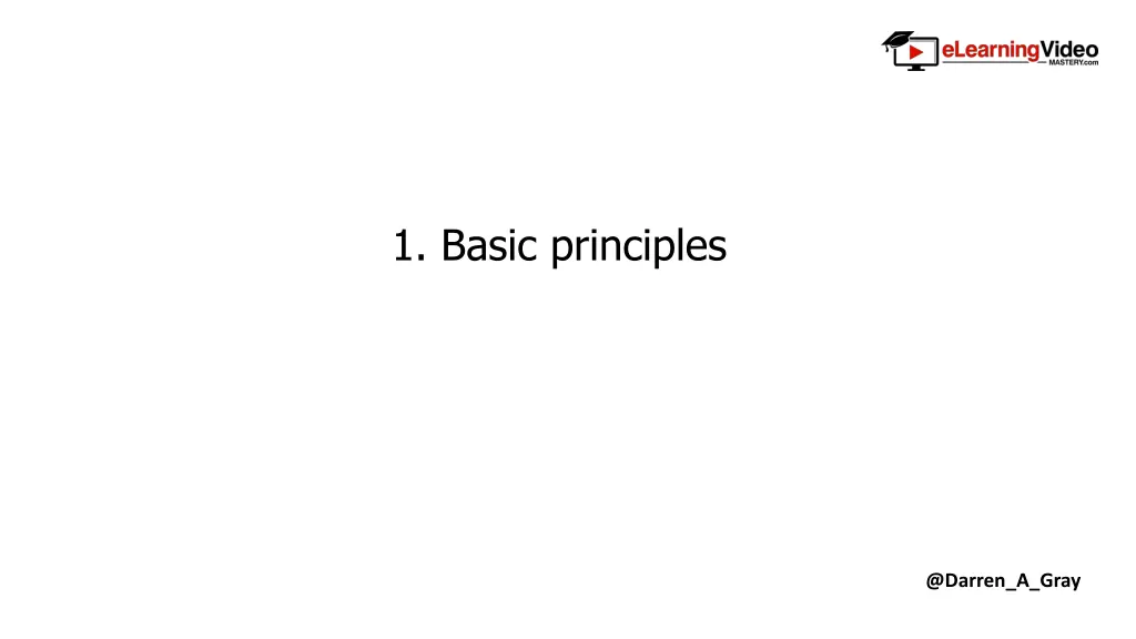 1 basic principles
