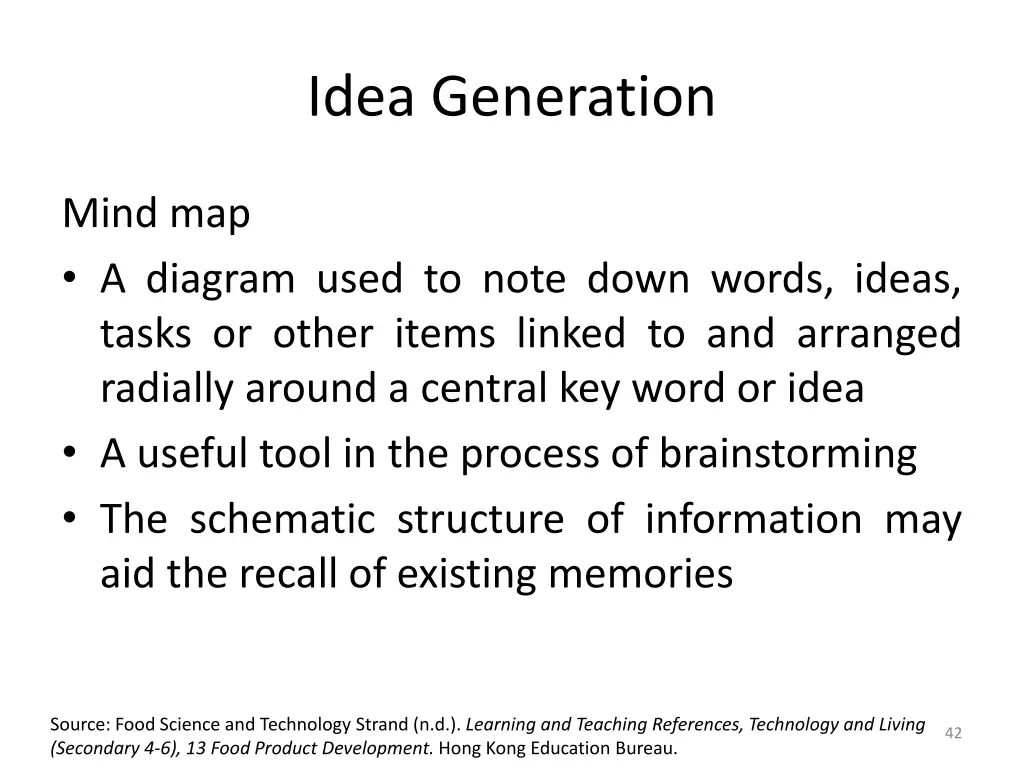 idea generation 4