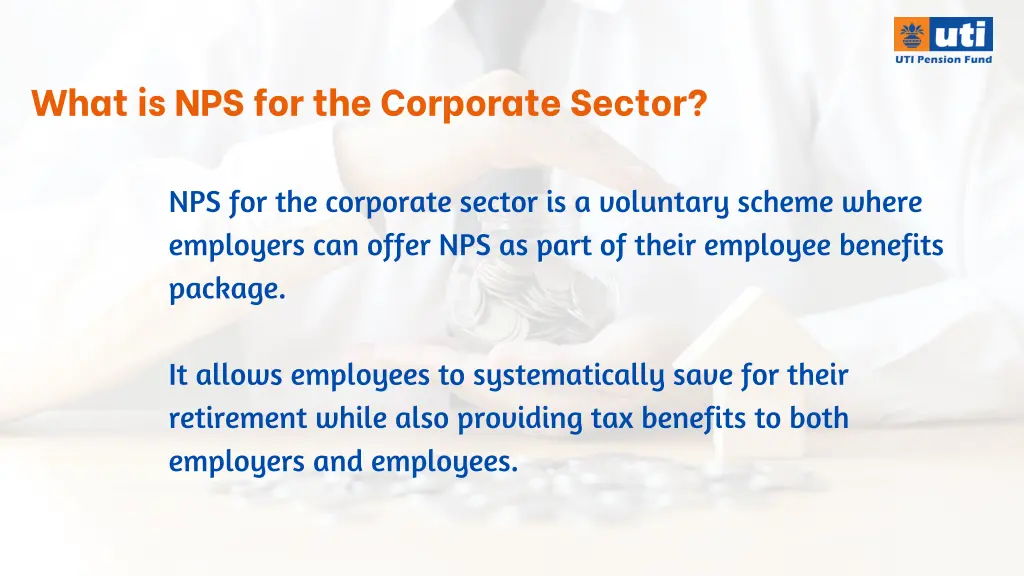 what is nps for the corporate sector
