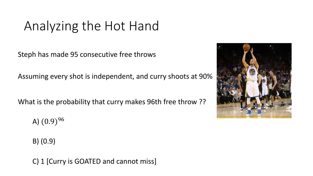 analyzing the hot hand