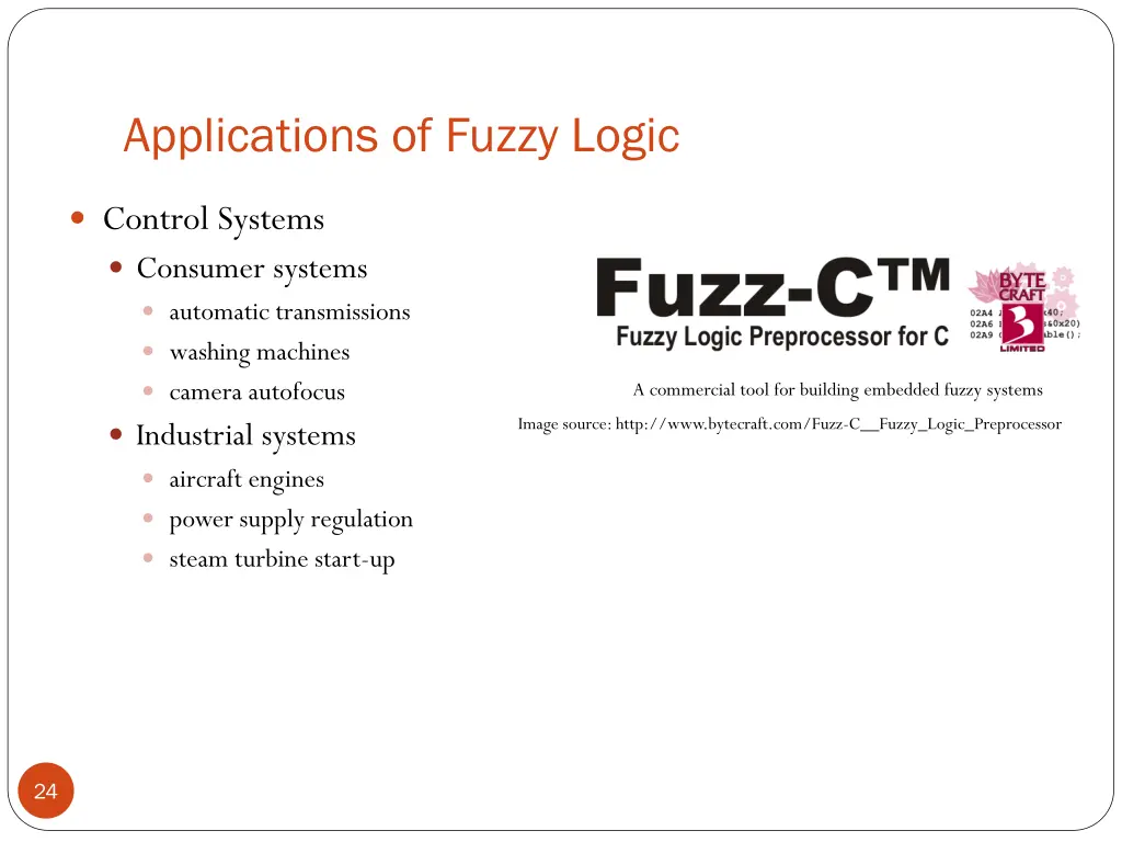 applications of fuzzy logic