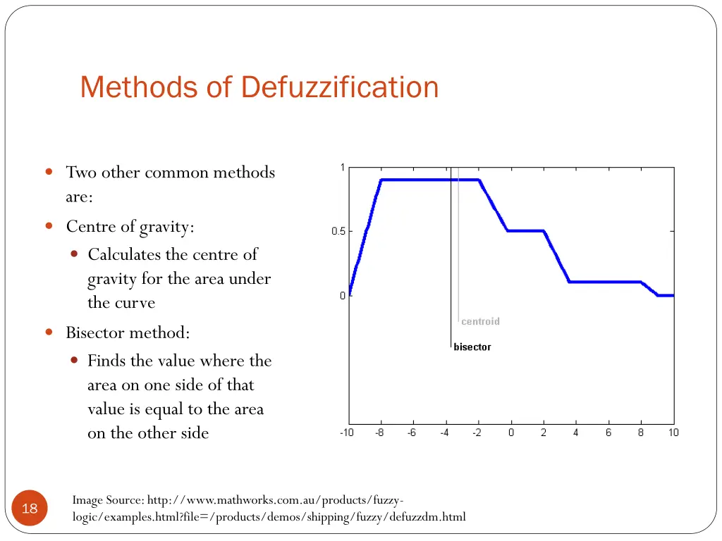 methods of defuzzification 2