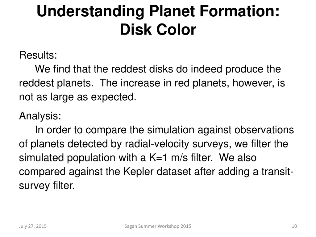 understanding planet formation disk color 3