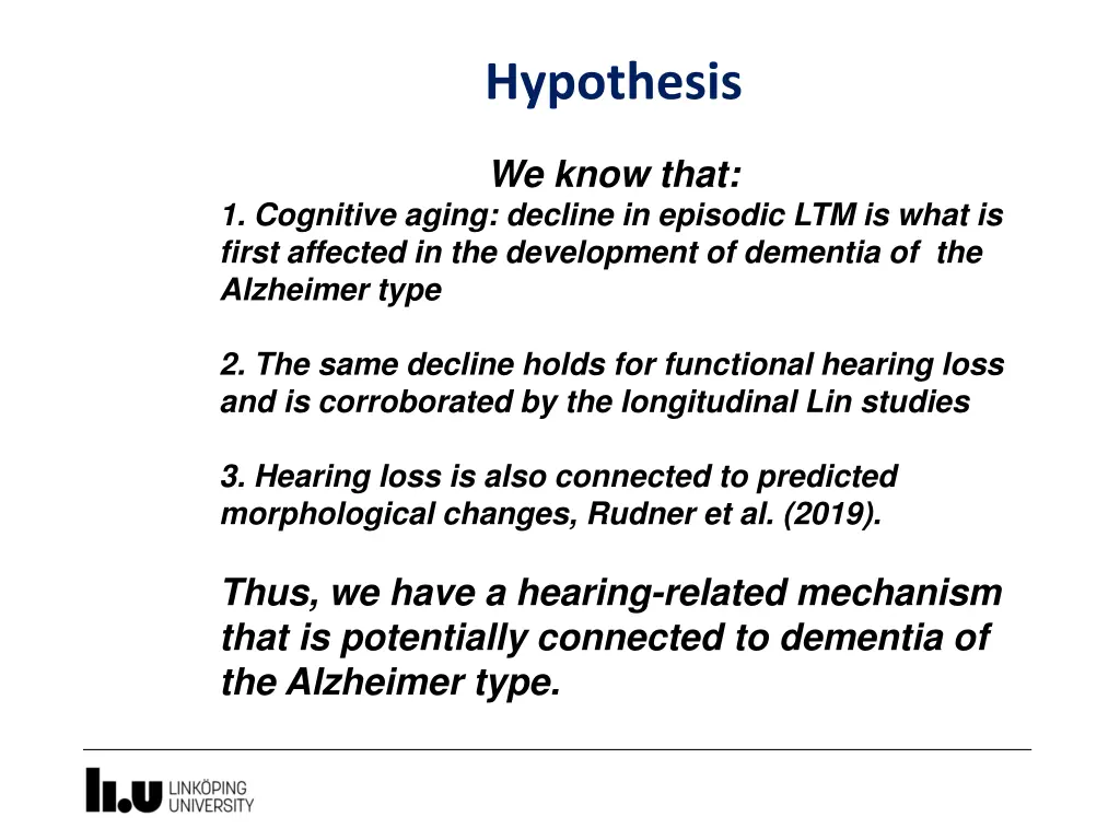 hypothesis