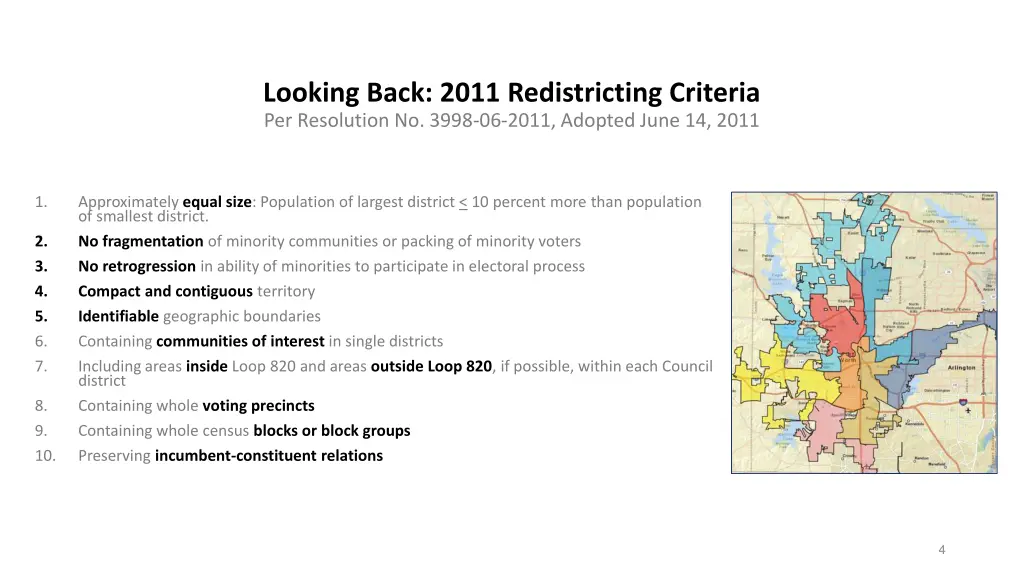 looking back 2011 redistricting criteria