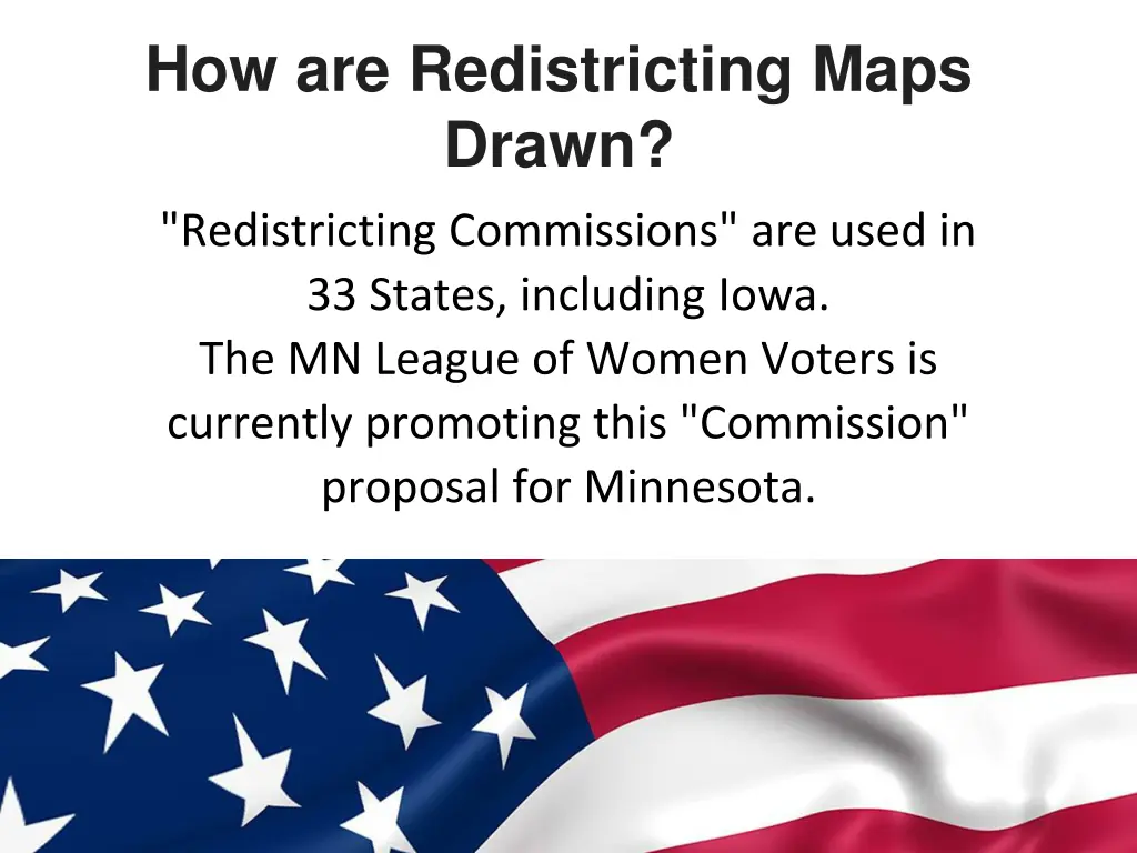how are redistricting maps drawn