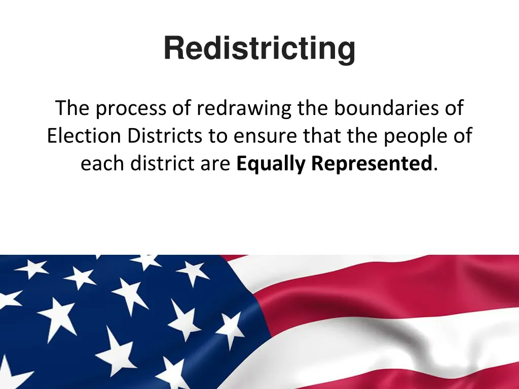 redistricting