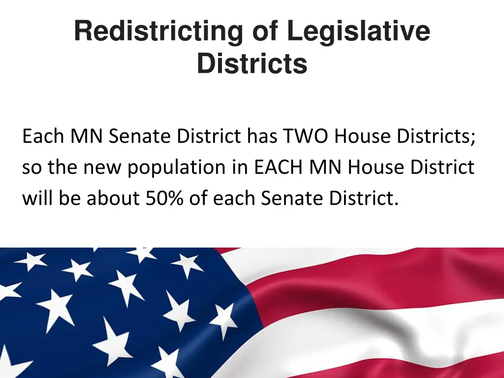 redistricting of legislative districts 2