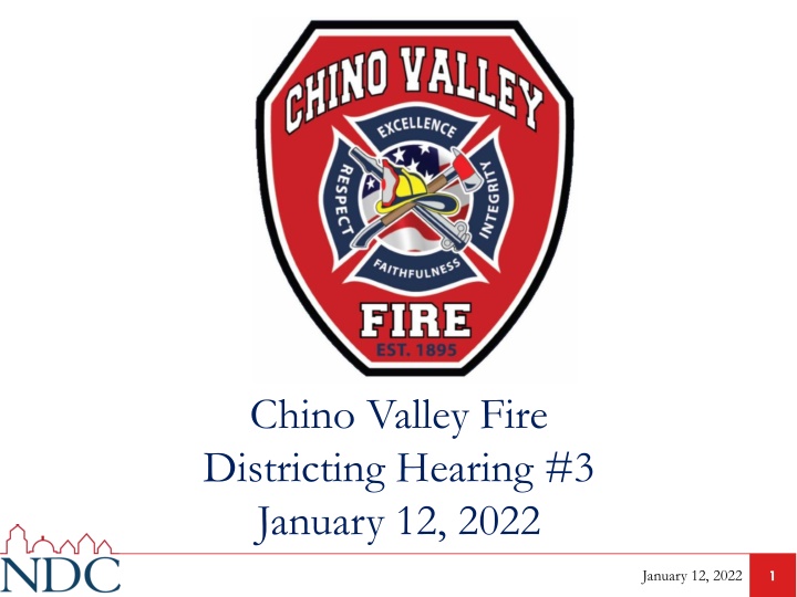 chino valley fire districting hearing 3 january