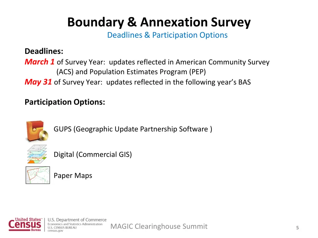 boundary annexation survey deadlines