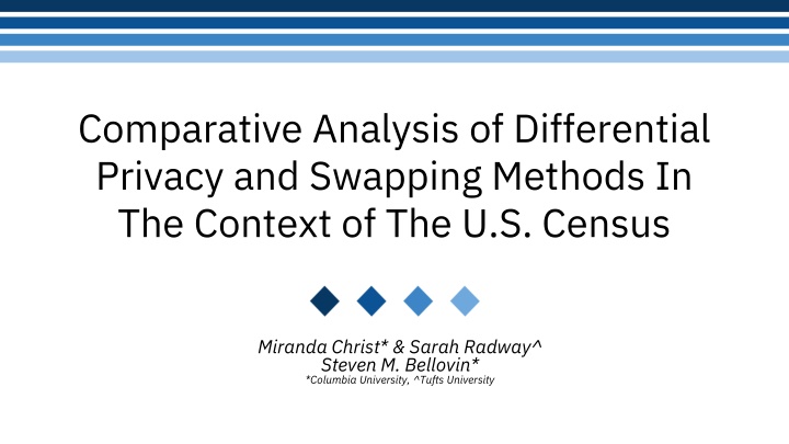 comparative analysis of differential privacy