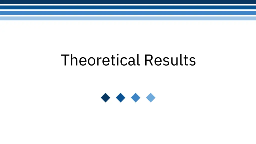 theoretical results