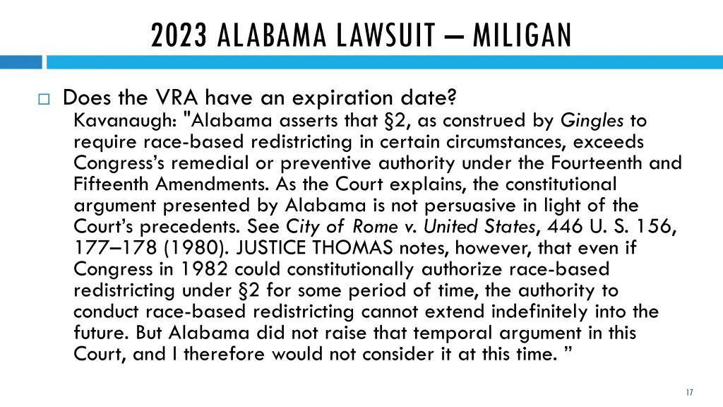 2023 alabama lawsuit miligan 1