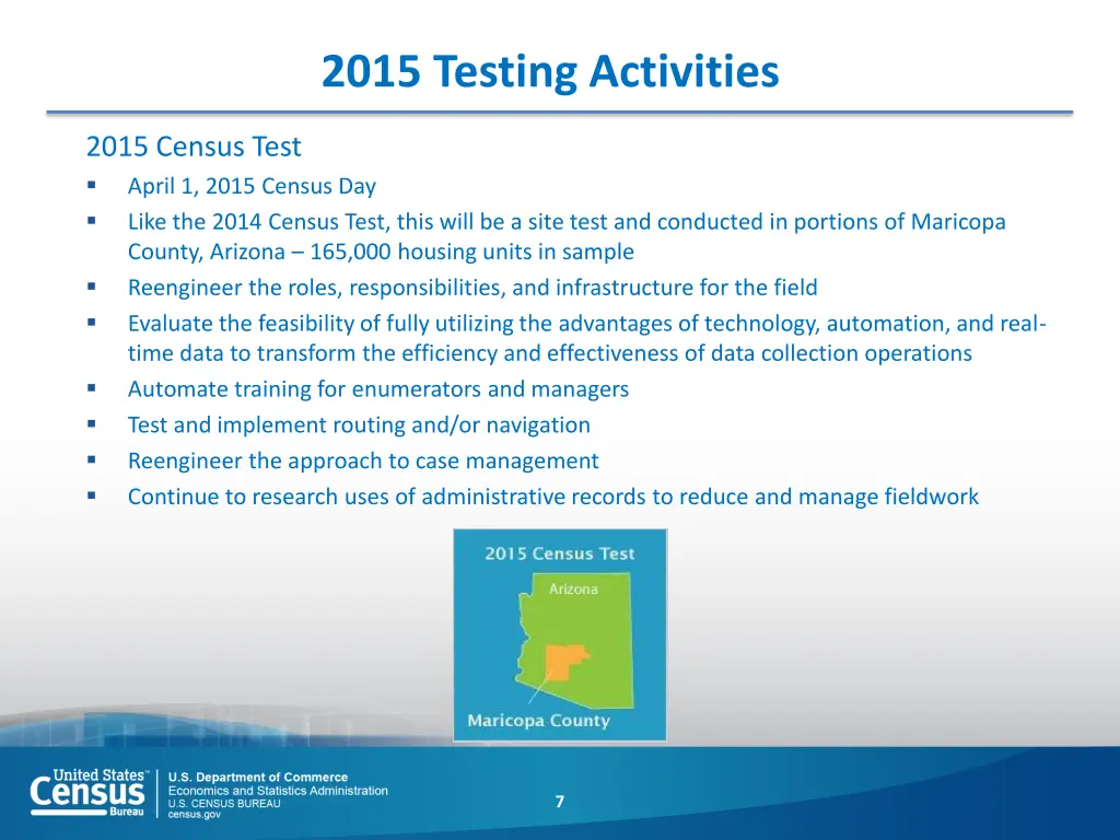2015 testing activities 2
