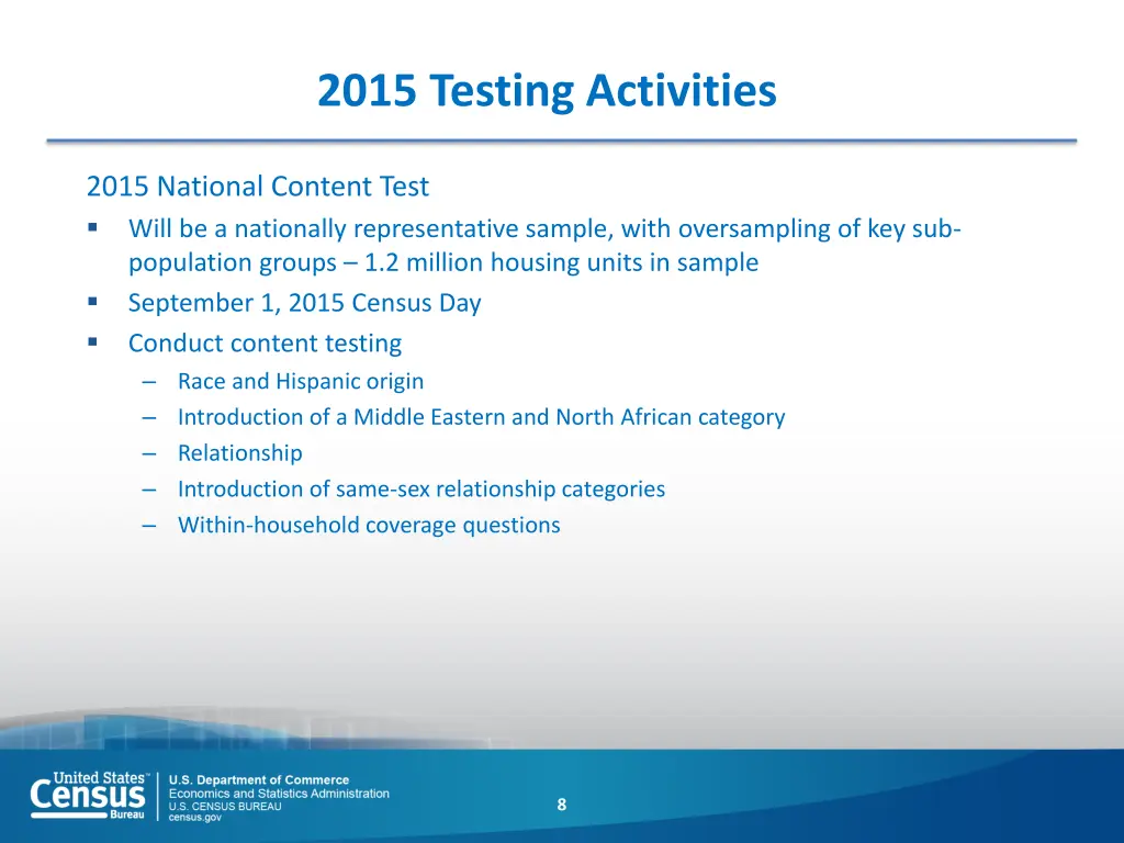 2015 testing activities 3