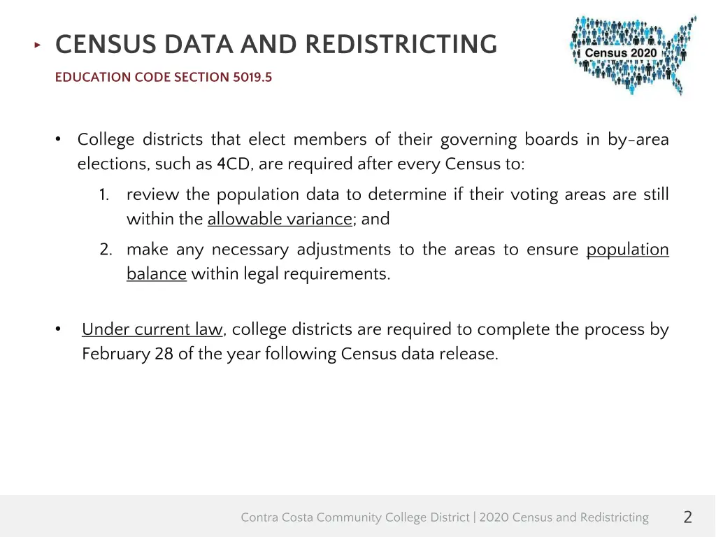 census data and redistricting