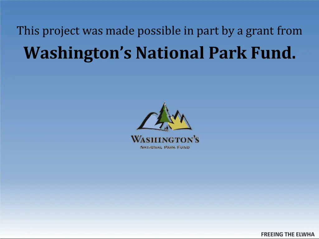 this project was made possible in part by a grant