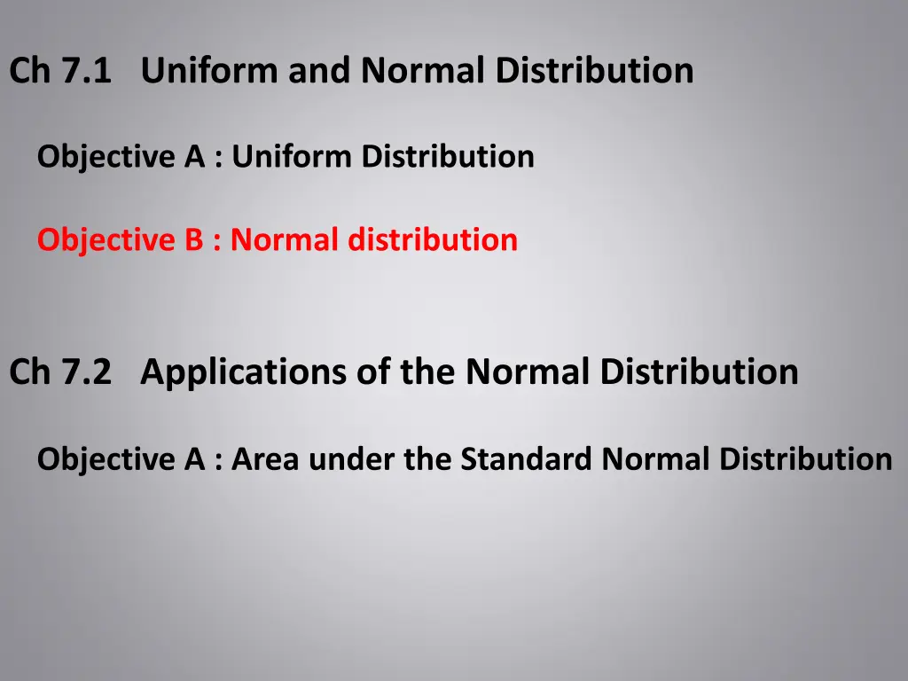ch 7 1 uniform and normal distribution 1