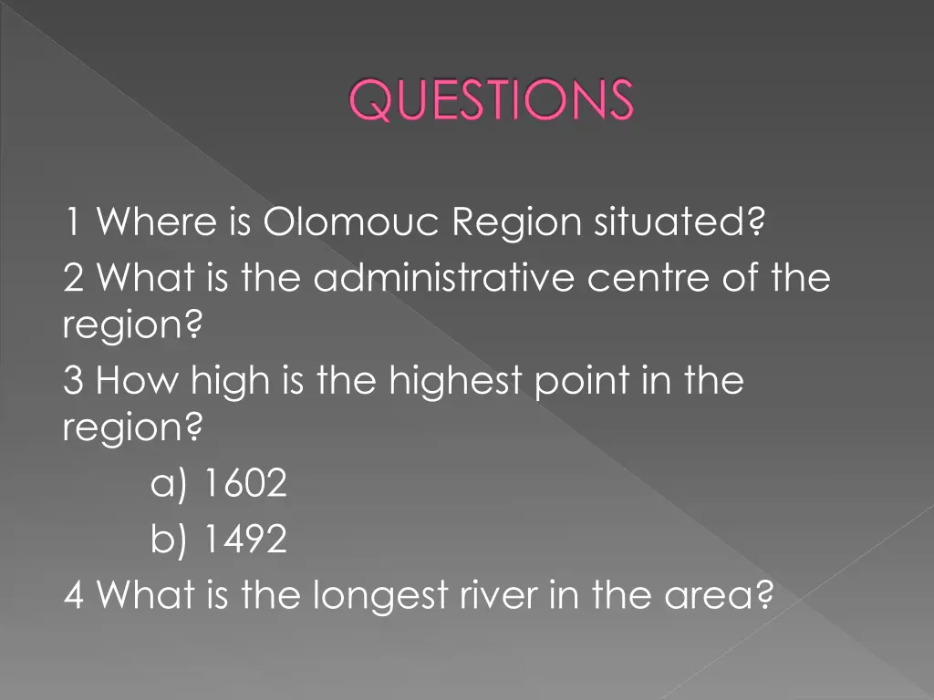 questions
